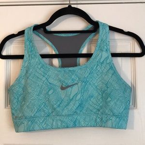 Nike racerback sports bra